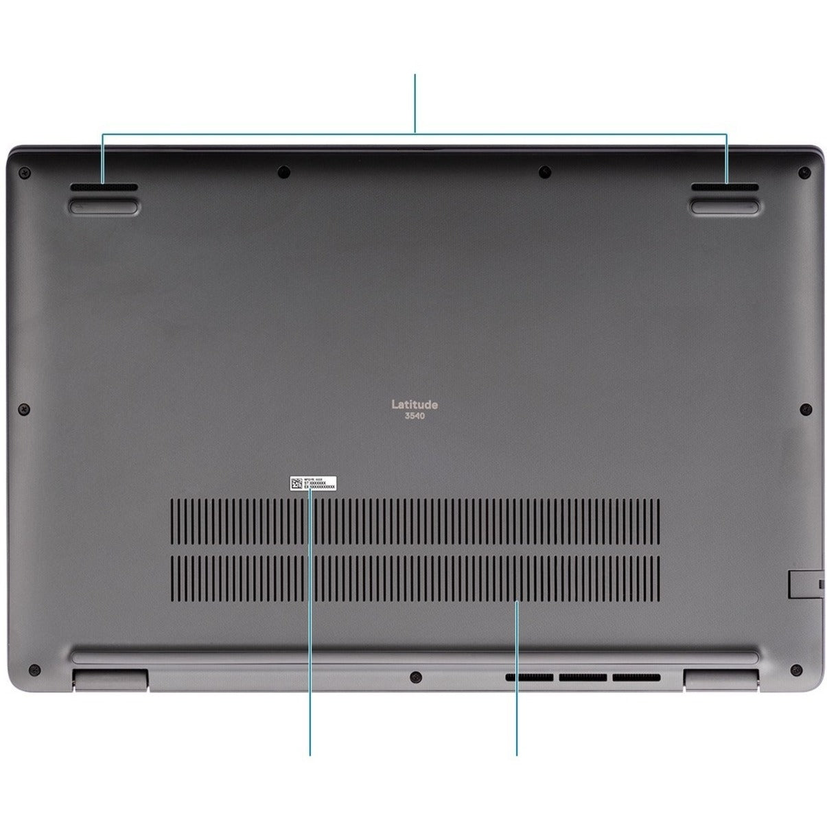 Dell Latitude 3540 15.6" Notebook - HD - 1366 x 768 - Intel Core i3 13th Gen i3-1315U Hexa-core (6 Core) - 8 GB Total RAM - 256 GB SSD - Gray