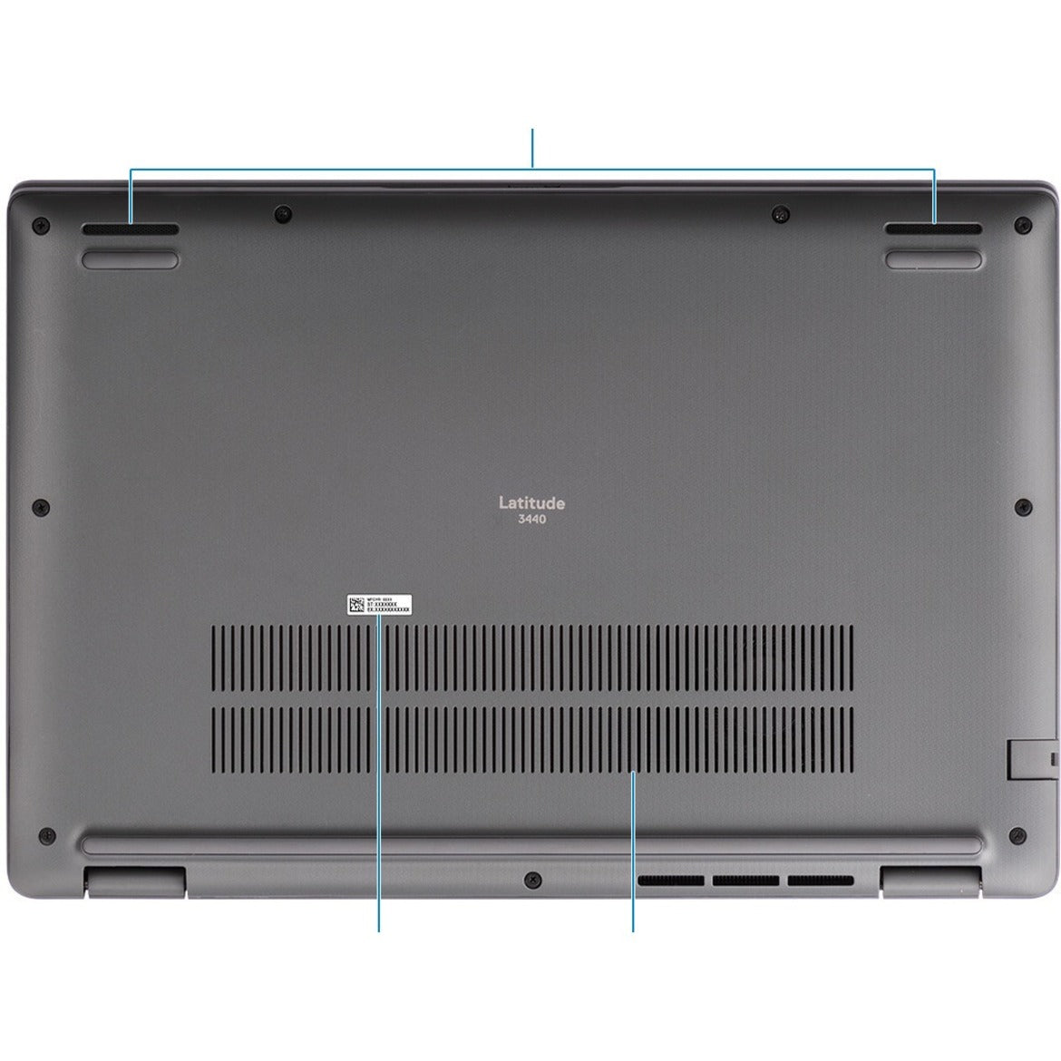 Dell Latitude 3440 14" Notebook - HD - 1366 x 768 - Intel Core i3 13th Gen i3-1315U Hexa-core (6 Core) - 8 GB Total RAM - 256 GB SSD - Space Gray