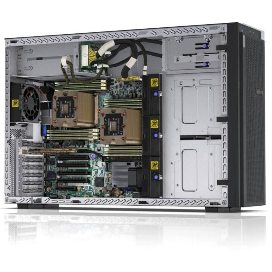 Lenovo ThinkSystem ST550 7X10A0F0NA 4U Tower Server - Intel Xeon Silver 4208 2.10 GHz - 64 GB RAM - Serial ATA Controller