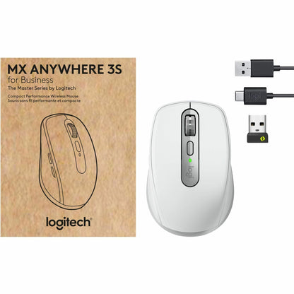 Logitech MX Anywhere 3S for Business - Wireless Mouse