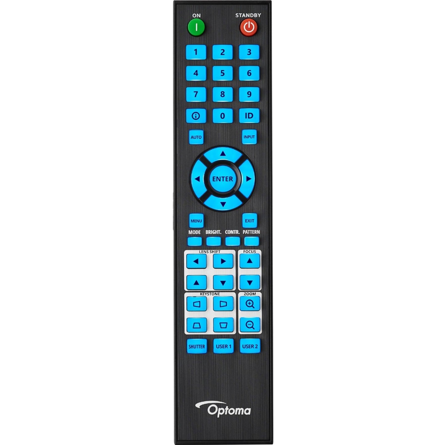 Optoma DuraCore ZU820TST 3D Short Throw DLP Projector - 16:10 - Black