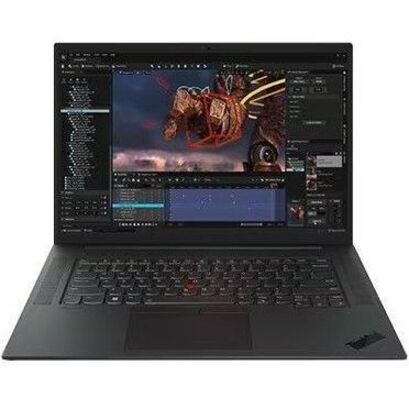 Lenovo ThinkPad 21HF001KUS EDGE 14" Mobile Workstation - WUXGA - 1920 x 1200 - Intel Core i7 13th Gen i7-1360P Dodeca-core (12 Core) - 16 GB Total RAM - 16 GB On-board Memory - 512 GB SSD - Villi Black
