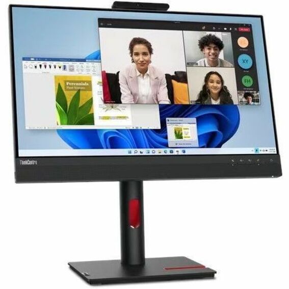 Lenovo ThinkCentre Tiny-In-One 24 Gen 5 23.8" Webcam Full HD LED Monitor - 16:9 - Black