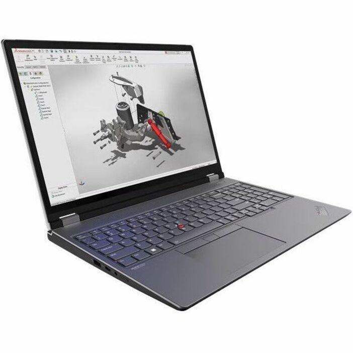 Lenovo ThinkPad 21FA002NUS EDGE 16" Mobile Workstation - WQXGA - 2560 x 1600 - Intel Core i9 13th Gen i9-13950HX Tetracosa-core (24 Core) - 32 GB Total RAM - 1 TB SSD - Villi Black Storm Gray