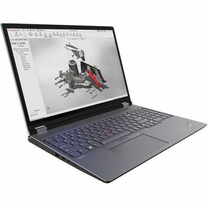 Lenovo ThinkPad 21FA002NUS EDGE 16" Mobile Workstation - WQXGA - 2560 x 1600 - Intel Core i9 13th Gen i9-13950HX Tetracosa-core (24 Core) - 32 GB Total RAM - 1 TB SSD - Villi Black Storm Gray