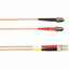 Black Box Colored Fiber OM3 50/125 Multimode Fiber Optic Patch Cable - LSZH