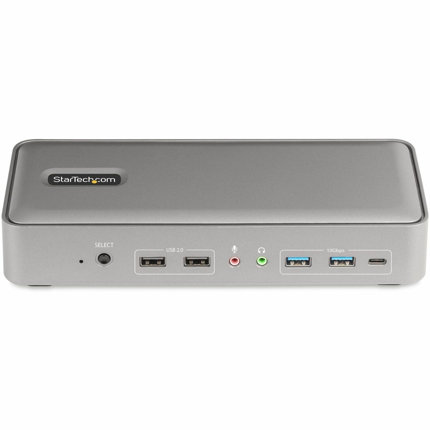 StarTech.com Dual-Laptop USB-C KVM Docking Station Dual Monitor 4K 60Hz DisplayPort KVM Dock 5x USB Hub GbE 90W/45W PD Windows/Mac