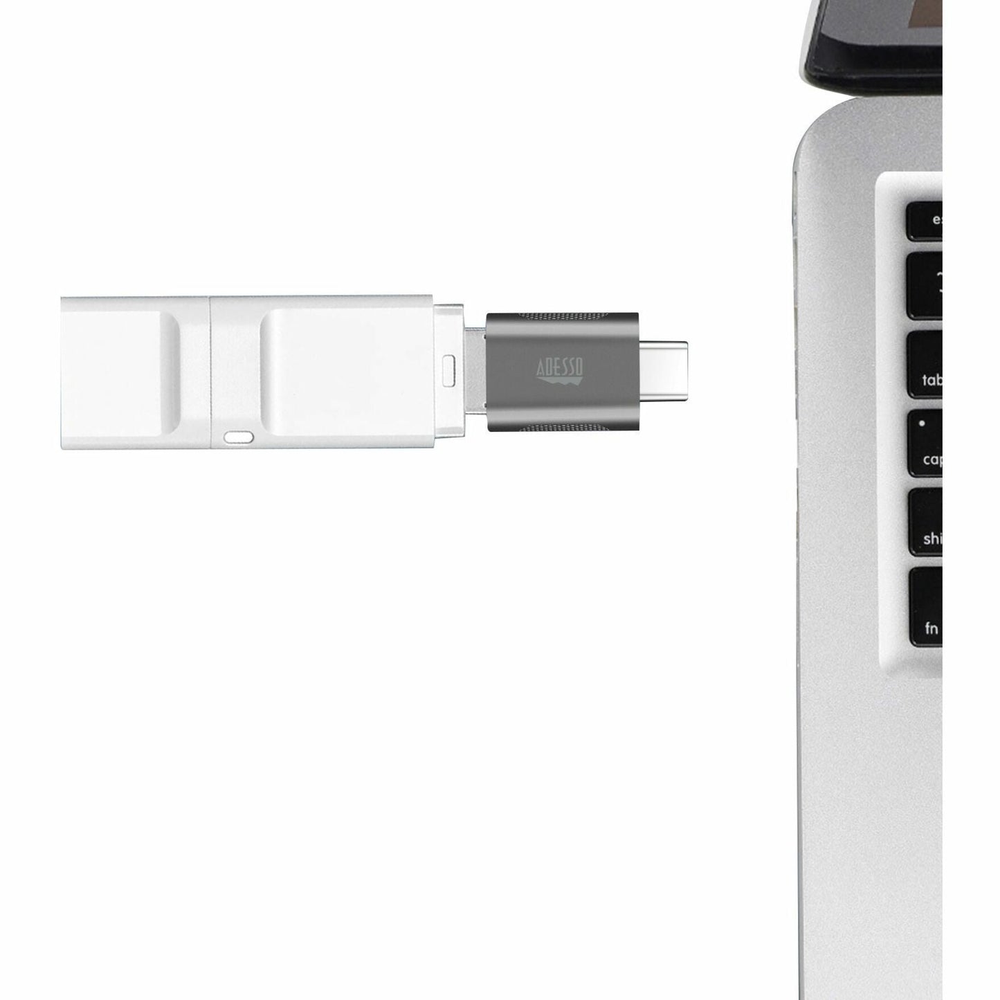 Adesso ADP-300-4 Female USB-A to Male USB-C Adapters (4 pack)