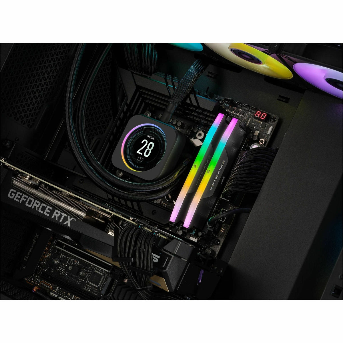 Corsair Vengeance RGB 32GB (2 x 16GB) DDR5 SDRAM Memory Kit