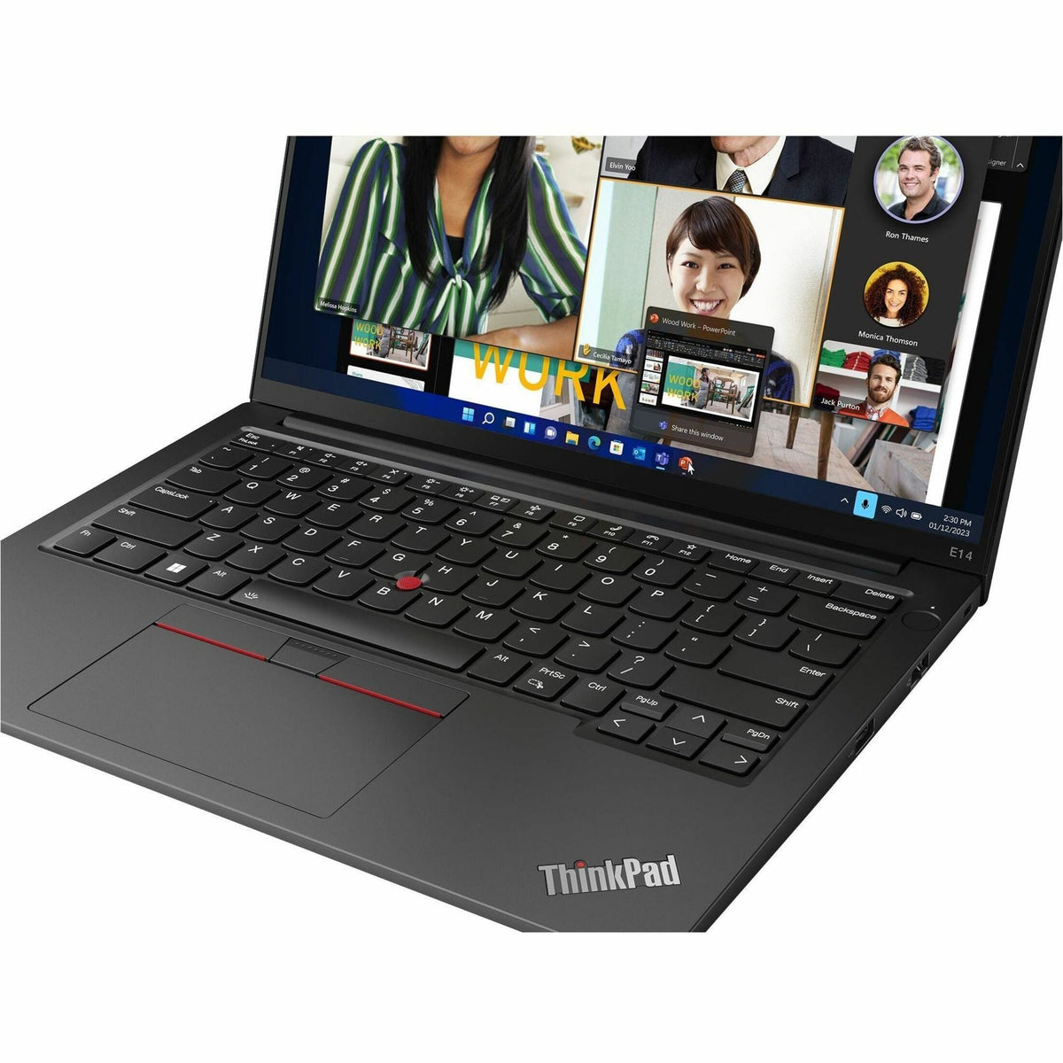 Lenovo ThinkPad E14 Gen 5 21JK0053US 14" Touchscreen Notebook - WUXGA - 1920 x 1200 - Intel Core i7 13th Gen i7-1355U Deca-core (10 Core) 1.70 GHz - 16 GB Total RAM - 8 GB On-board Memory - 512 GB SSD - Graphite Black