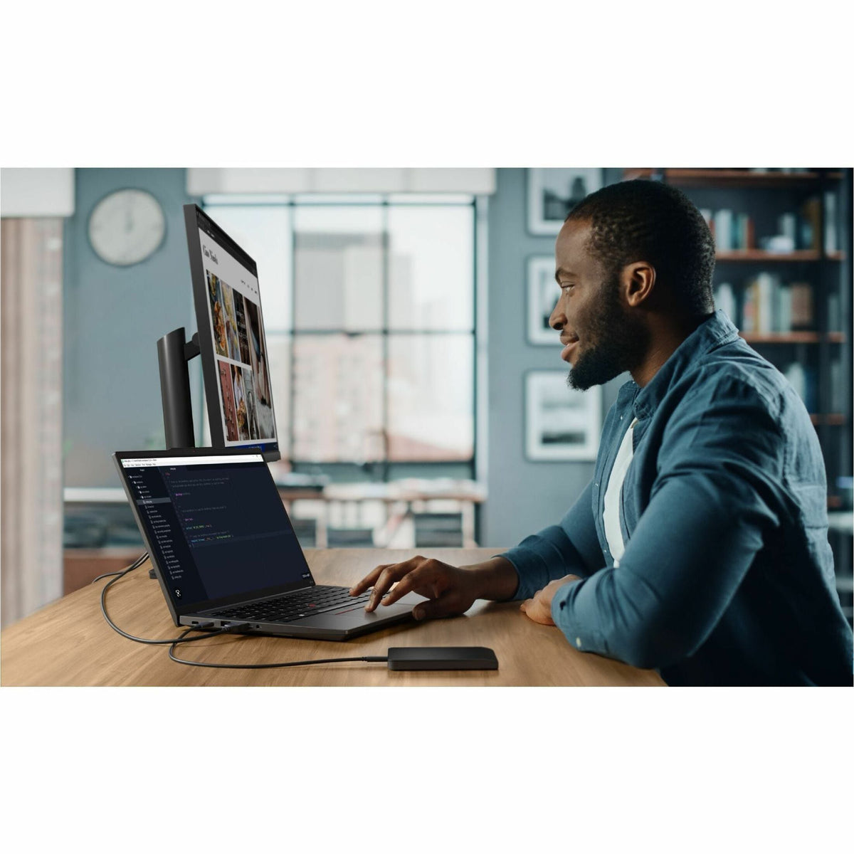 Lenovo ThinkPad E14 Gen 5 21JK0053US 14" Touchscreen Notebook - WUXGA - 1920 x 1200 - Intel Core i7 13th Gen i7-1355U Deca-core (10 Core) 1.70 GHz - 16 GB Total RAM - 8 GB On-board Memory - 512 GB SSD - Graphite Black