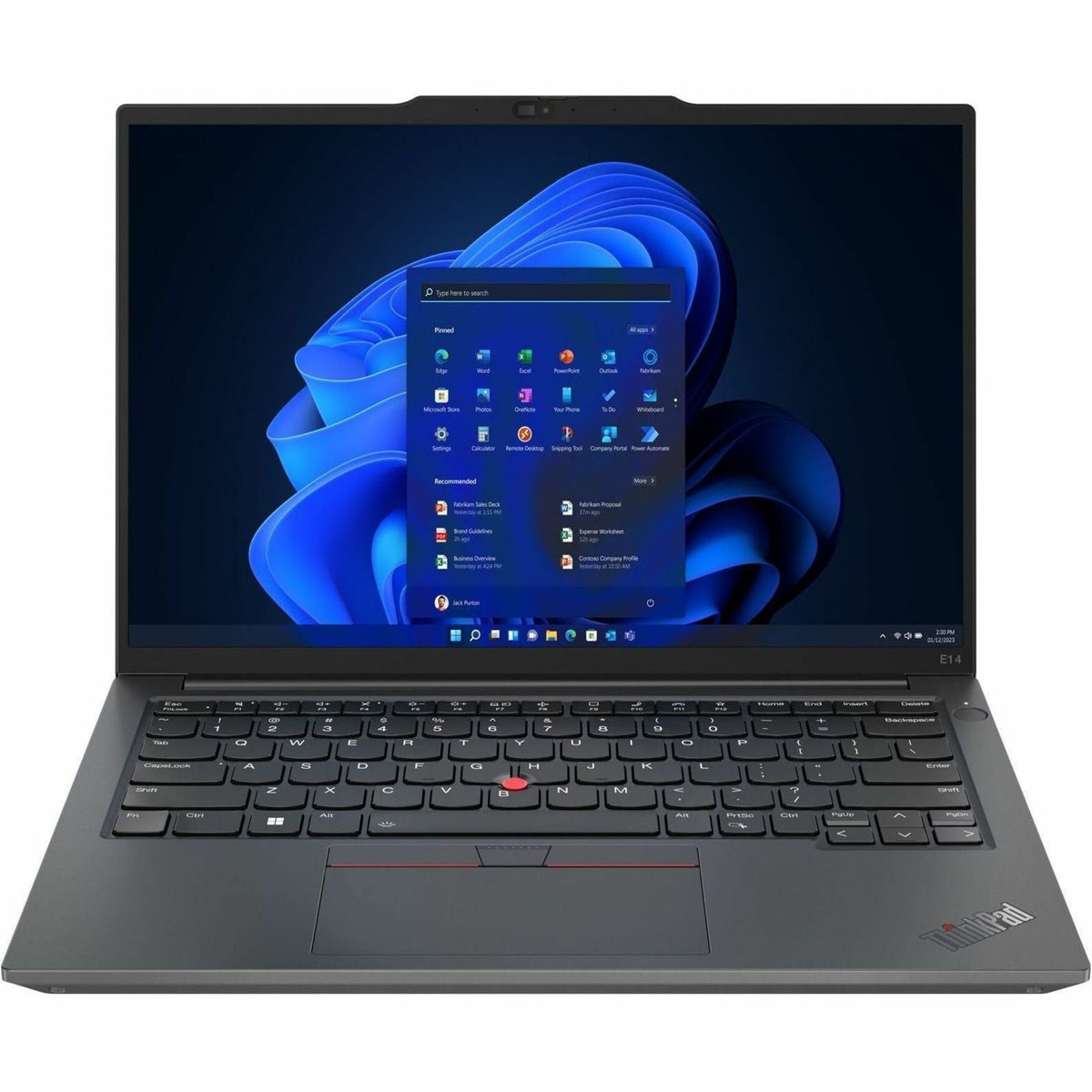 Lenovo ThinkPad E14 Gen 5 21JK0053US 14" Touchscreen Notebook - WUXGA - 1920 x 1200 - Intel Core i7 13th Gen i7-1355U Deca-core (10 Core) 1.70 GHz - 16 GB Total RAM - 8 GB On-board Memory - 512 GB SSD - Graphite Black