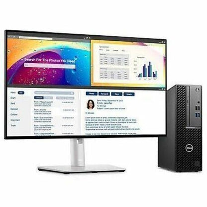 Dell OptiPlex 7000 7010 Desktop Computer - Intel Core i3 13th Gen i3-13100 Quad-core (4 Core) 3.40 GHz - 8 GB RAM DDR4 SDRAM - 256 GB M.2 PCI Express NVMe SSD - Small Form Factor