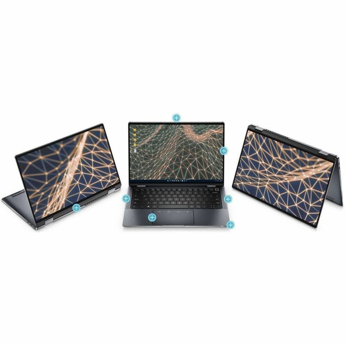 Dell Latitude 9000 9330 13.3" Touchscreen Convertible 2 in 1 Notebook - QHD+ - 2560 x 1600 - Intel Core i7 12th Gen i7-1260U Deca-core (10 Core) 1.10 GHz - Intel Evo Platform - 16 GB Total RAM - 16 GB On-board Memory - 512 GB SSD - Graphite