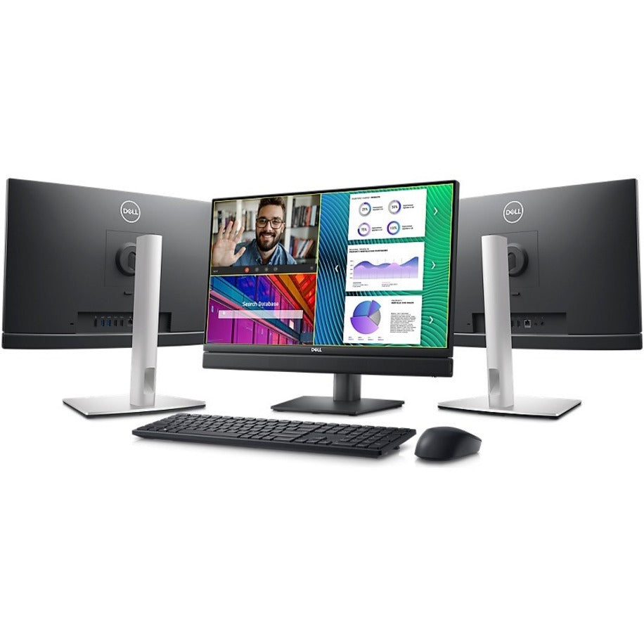 Dell OptiPlex 7000 7410 All-in-One Computer - Intel Core i3 13th Gen i3-13100T Quad-core (4 Core) 2.50 GHz - 8 GB RAM DDR4 SDRAM - 256 GB M.2 PCI Express NVMe SSD - 23.8" Full HD 1920 x 1080 - Desktop