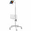 CTA Digital Medical Rolling Cart with Articulating Arm & Accessories for iPad 10.2 Series iPad Air 3 and iPad Pro 10.5