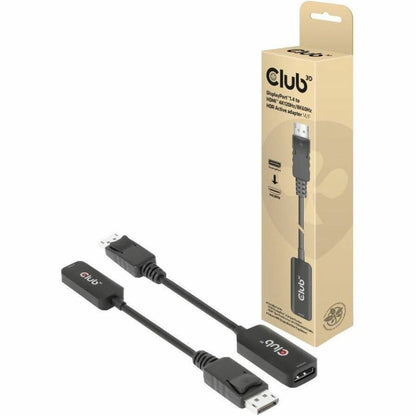 Club 3D DisplayPort1.4 to HDMI 4K120Hz/8K60Hz HDR Active Adapter M/F