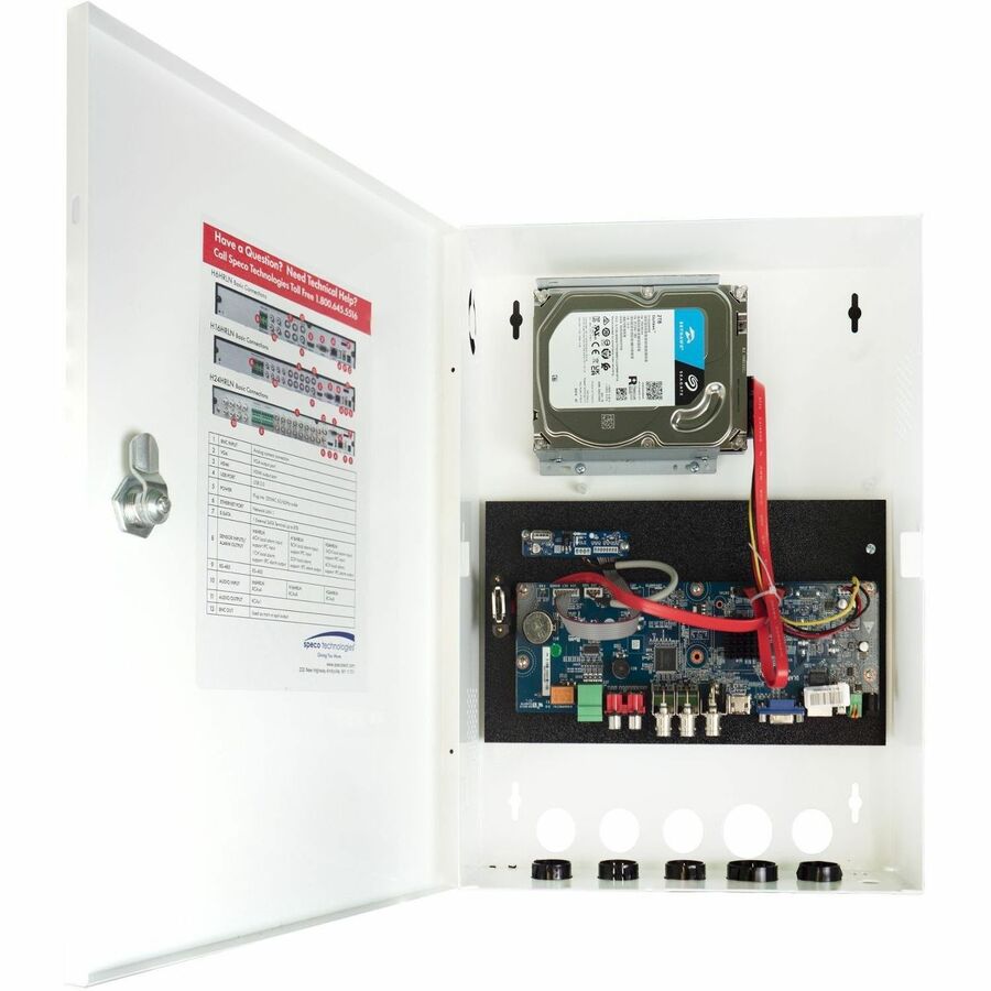 Speco H16WHRLN Video Surveillance Station - 16 TB HDD