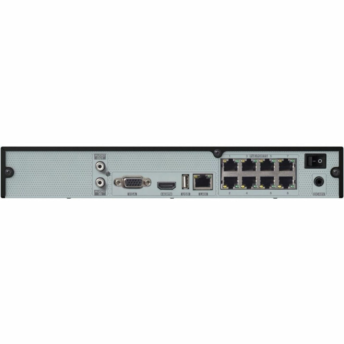Speco 8 Channel NVR with 8 Built-In PoE Ports
