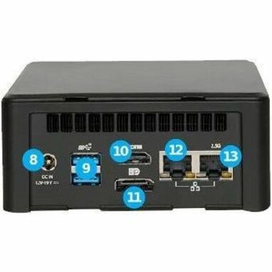 SimplyNUC Chimney Rock LLN11CRv5 Desktop Computer - Intel Core i5 11th Gen i5-1145G7E Quad-core (4 Core) 1.50 GHz - 8 GB RAM DDR4 SDRAM - 512 GB M.2 SSD - Ultra Compact