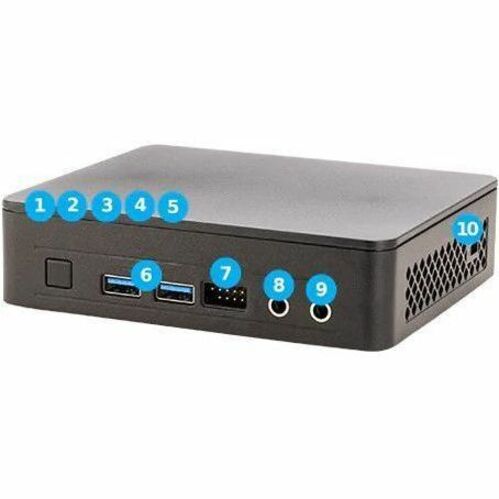 SimplyNUC Atlas Canyon NUC11ATKC2 Desktop Computer - Intel Celeron N4505 Dual-core (2 Core) 2 GHz - 4 GB RAM DDR4 SDRAM - 256 GB M.2 PCI Express NVMe 4.0 SSD - Mini PC