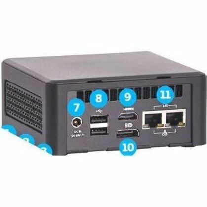 SimplyNUC Topaz 2 i5 NUC12TZI5 Desktop Computer - Intel Core i5 12th Gen i5-1240P Dodeca-core (12 Core) - 8 GB RAM DDR4 SDRAM - 256 GB M.2 PCI Express NVMe 4.0 SSD - Mini PC