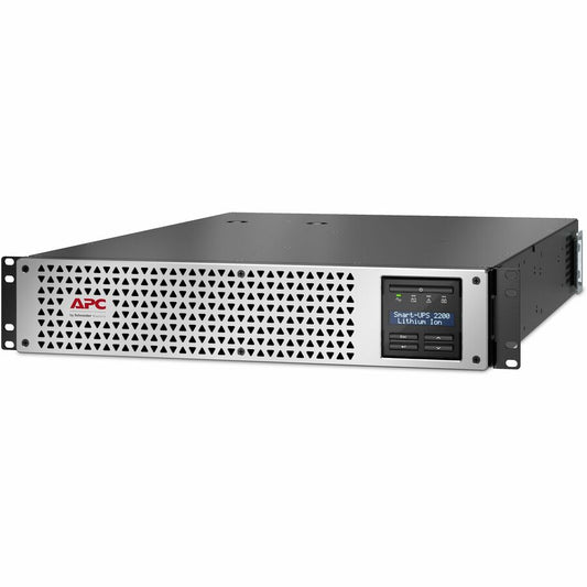 APC Smart-UPS Line Interactive 2200VA Lithium-ion Rackmount 2U 120V 1x NEMA L5-20R+6x NEMA 5-20R outlets SmartConnect Port+SmartSlot AVR LCD