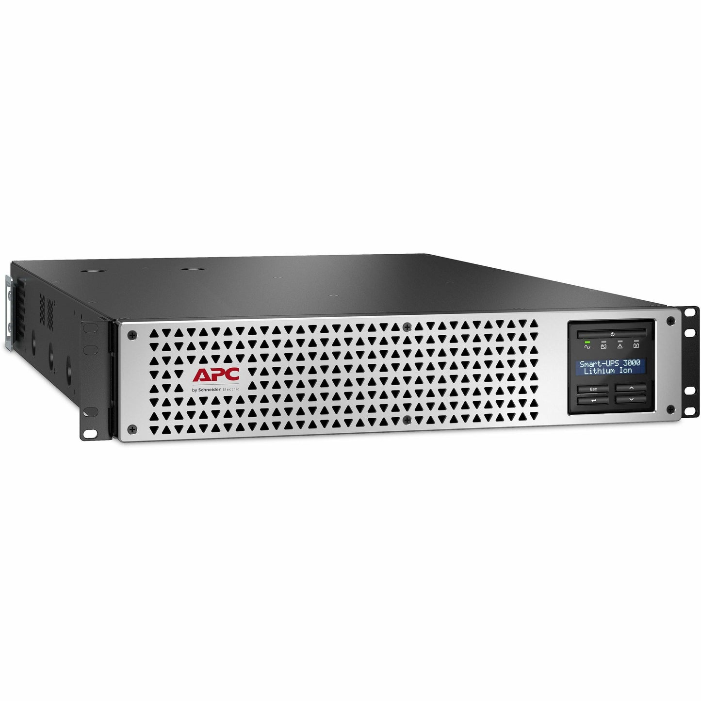 APC Smart-UPS Line Interactive 3kVA Lithium-ion Rackmount 2U 120V 1x NEMA L5-30R+6x NEMA 5-20R outlets SmartConnect Port+SmartSlot AVR LCD