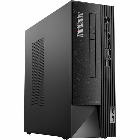 Lenovo ThinkCentre neo 50s Gen 4 12JF0000US Desktop Computer - Intel Core i5 13th Gen i5-13400 Deca-core (10 Core) - 8 GB RAM DDR4 SDRAM M.2 PCI Express NVMe 4.0 x4 SSD - Small Form Factor - Black