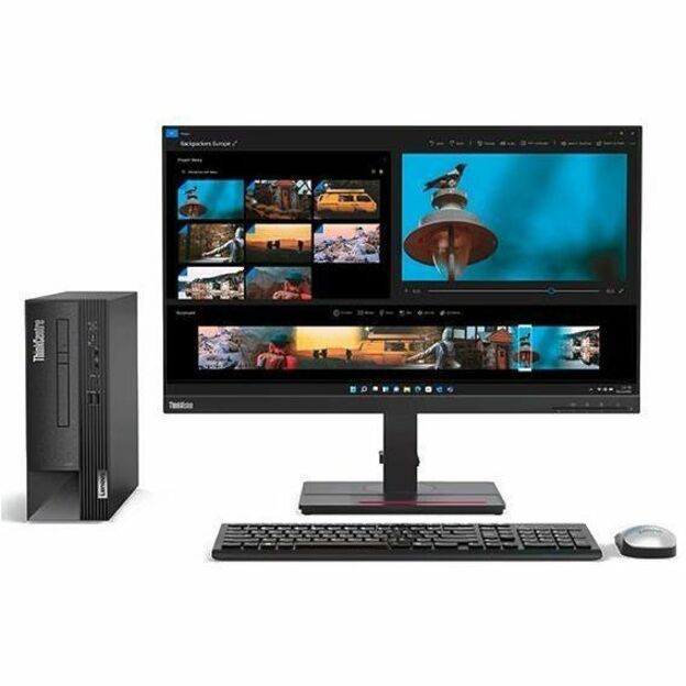 Lenovo ThinkCentre neo 50s Gen 4 12JF0000US Desktop Computer - Intel Core i5 13th Gen i5-13400 Deca-core (10 Core) - 8 GB RAM DDR4 SDRAM M.2 PCI Express NVMe 4.0 x4 SSD - Small Form Factor - Black