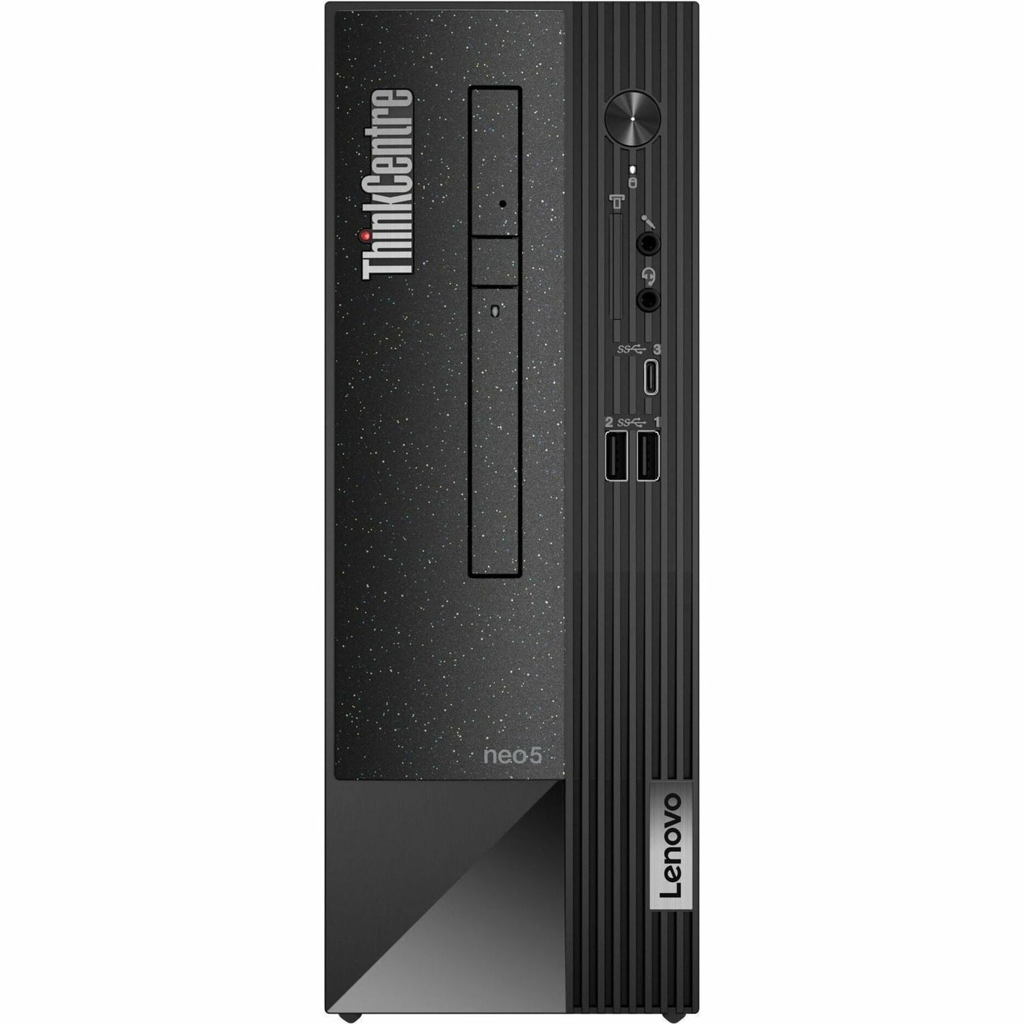 Lenovo ThinkCentre neo 50s Gen 4 12JF0004US Desktop Computer - Intel Core i3 13th Gen i3-13100 Quad-core (4 Core) 3.40 GHz - 8 GB RAM DDR4 SDRAM M.2 PCI Express NVMe 4.0 x4 SSD - Small Form Factor - Black