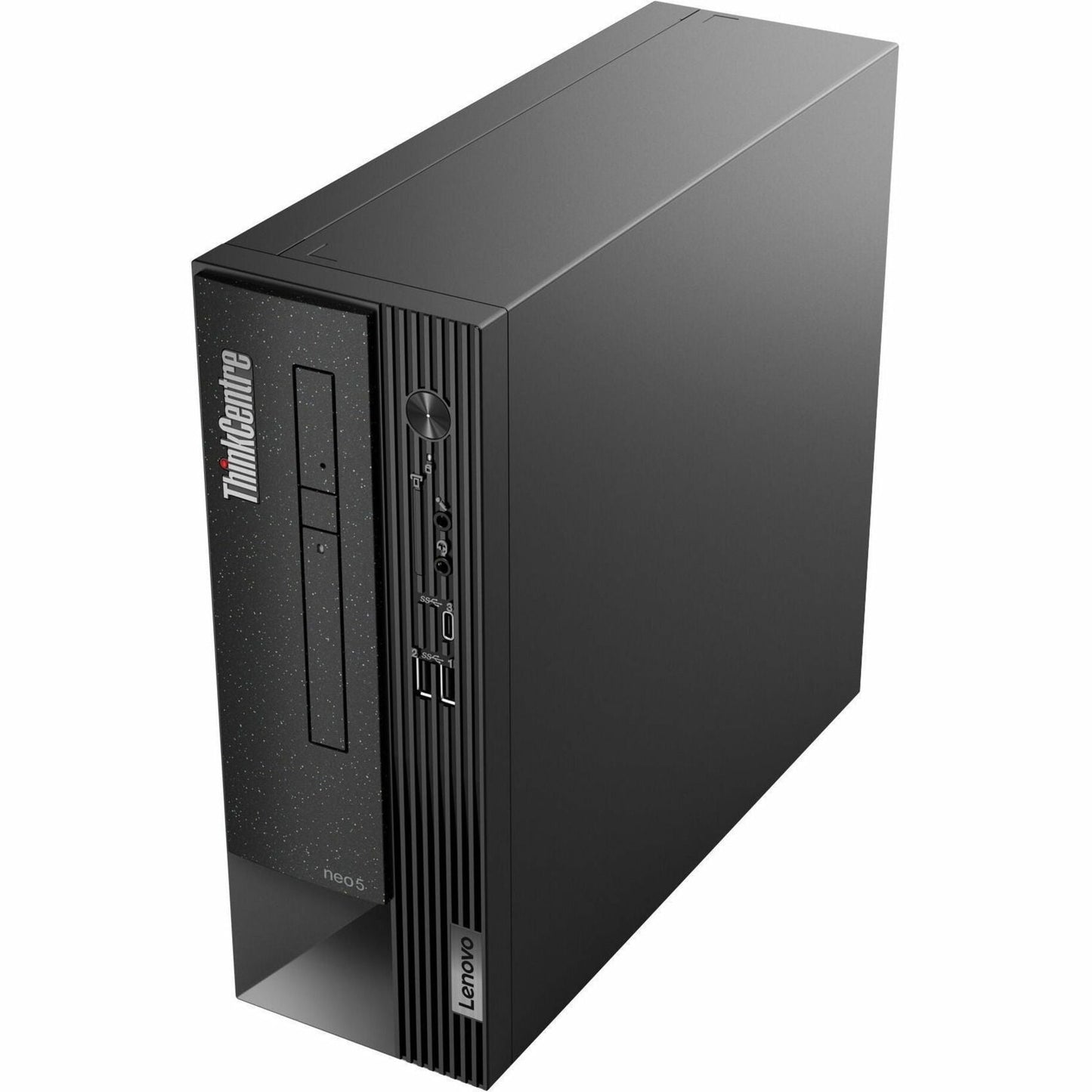 Lenovo ThinkCentre neo 50s Gen 4 12JF0004US Desktop Computer - Intel Core i3 13th Gen i3-13100 Quad-core (4 Core) 3.40 GHz - 8 GB RAM DDR4 SDRAM M.2 PCI Express NVMe 4.0 x4 SSD - Small Form Factor - Black