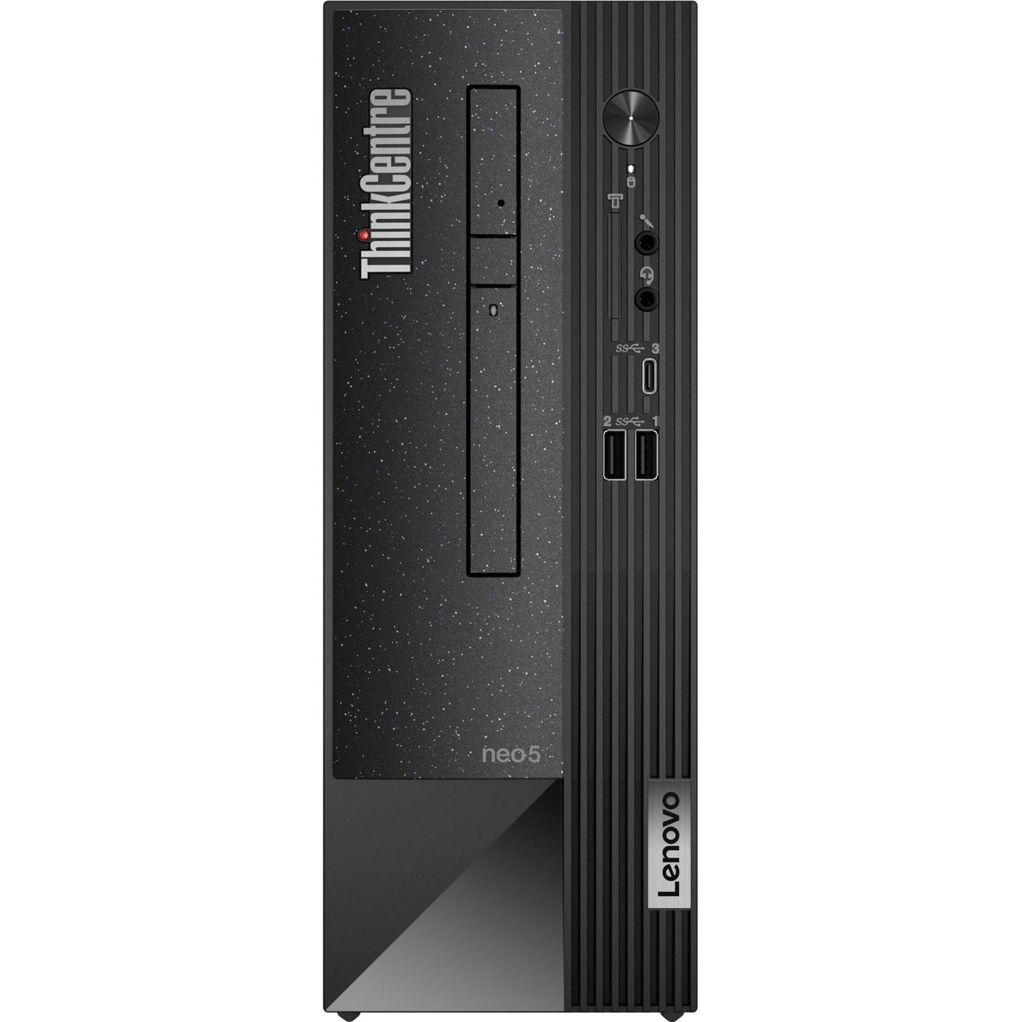 Lenovo ThinkCentre neo 50s Gen 4 12JF0002US Desktop Computer - Intel Core i5 13th Gen i5-13400 Deca-core (10 Core) 2.50 GHz - 16 GB RAM DDR4 SDRAM - 256 GB M.2 PCI Express NVMe 4.0 x4 SSD - Small Form Factor - Black