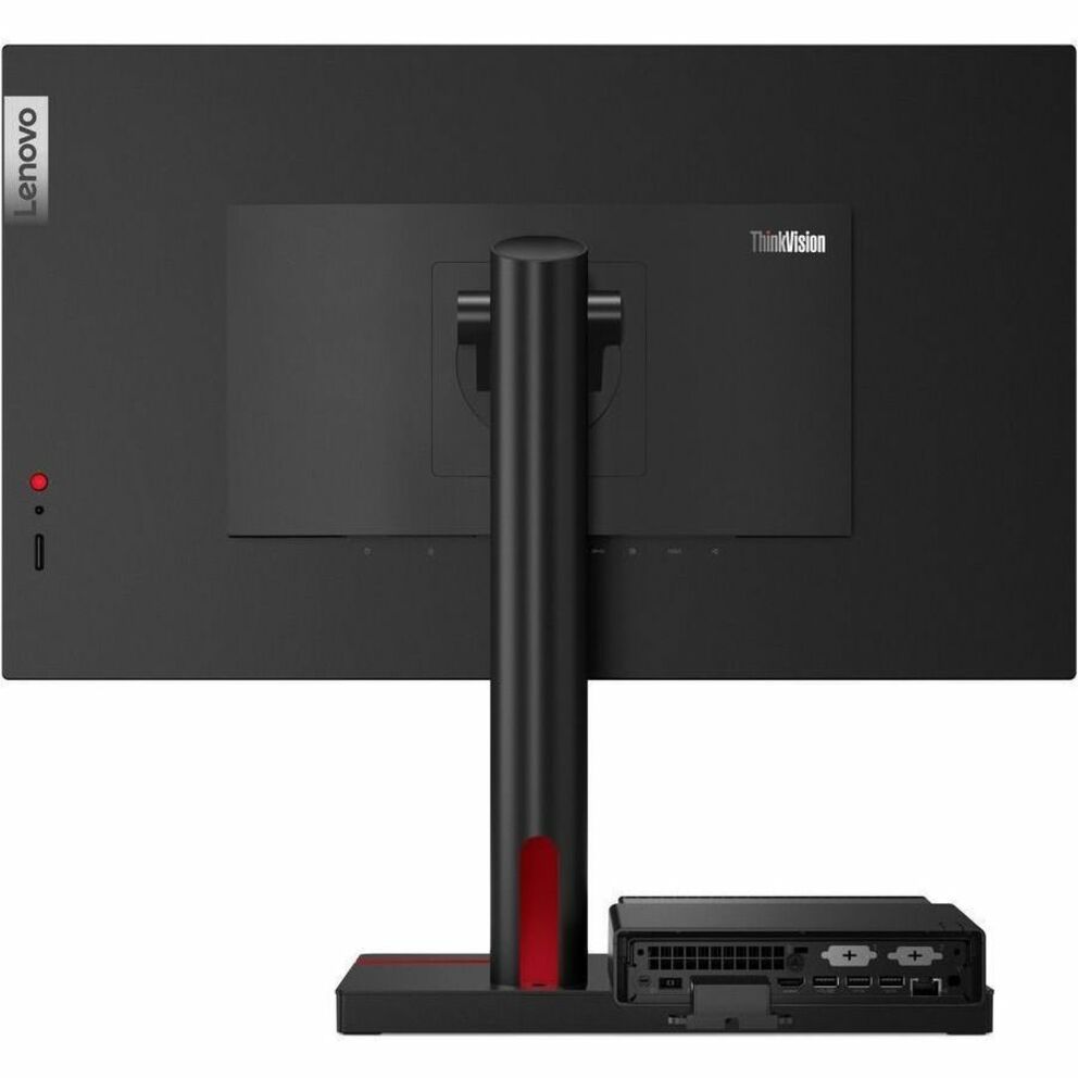 Lenovo ThinkCentre M70q Gen 3 11T300C0US Desktop Computer - Intel Core i5 12th Gen i5-12400T Hexa-core (6 Core) 1.80 GHz - 16 GB RAM DDR4 SDRAM - 256 GB M.2 PCI Express NVMe 4.0 x4 SSD - Tiny - Black