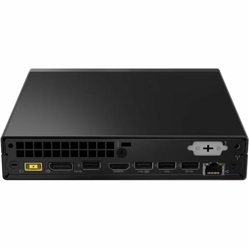 Lenovo ThinkCentre neo 50q Gen 4 12M2000MUX Tiny Thin Client - Intel Core i3 (12th Gen) i3-1215U Hexa-core (6 Core) 1.10 GHz - Black