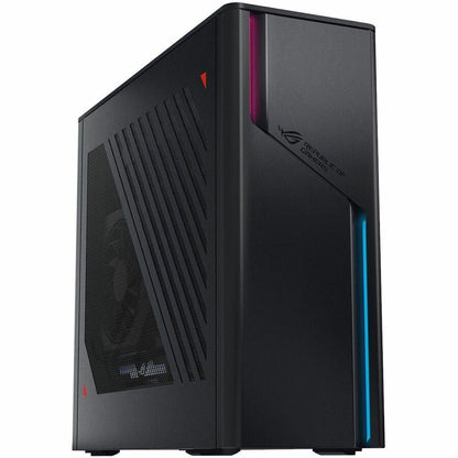 Asus ROG G22CH-DB779 Gaming Desktop Computer - Intel Core i7 13th Gen i7-13700KF Hexadeca-core (16 Core) 3.40 GHz - 32 GB RAM DDR5 SDRAM - 1 TB M.2 PCI Express NVMe 4.0 SSD - Small Form Factor - Extreme Dark Gray