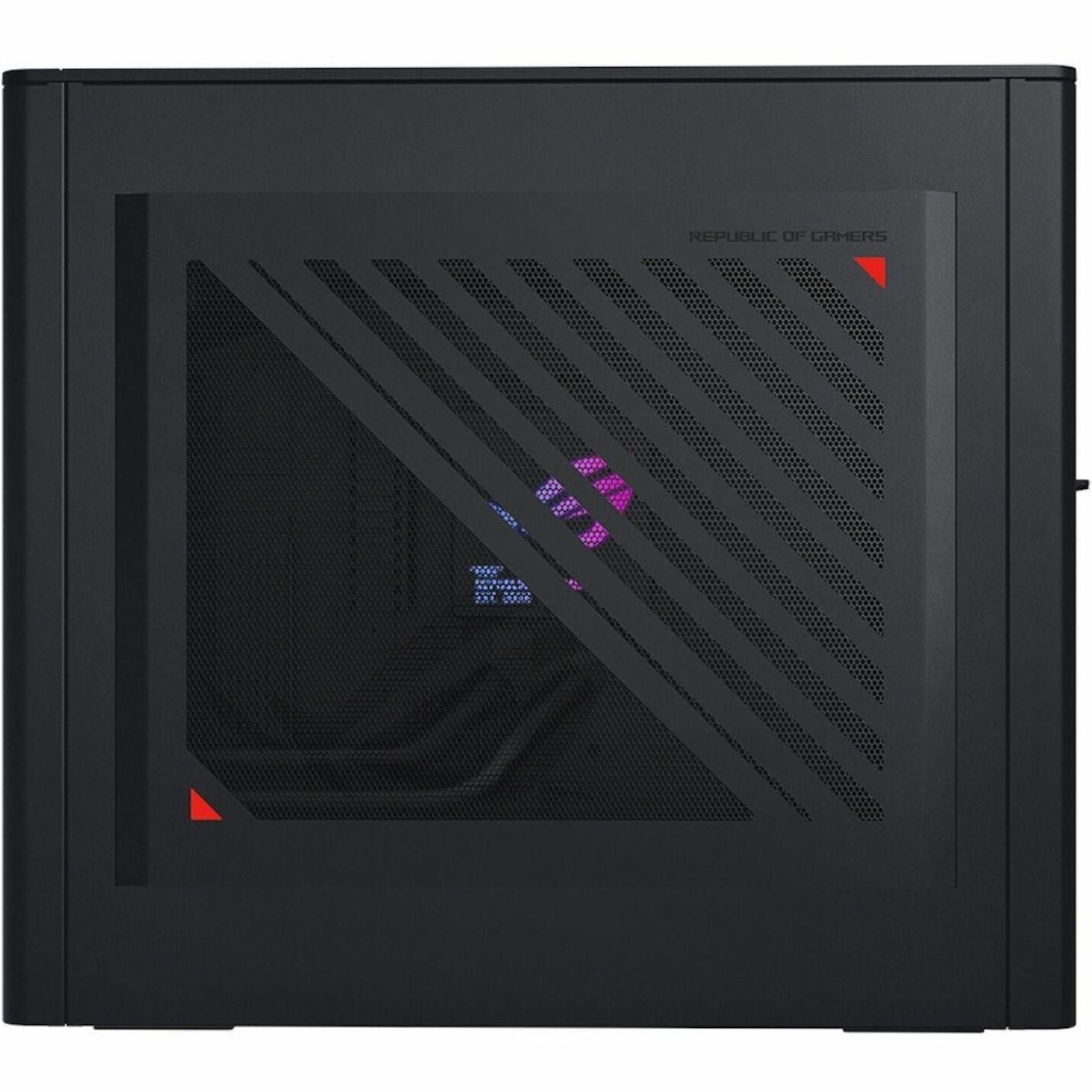 Asus ROG G22CH-DB779 Gaming Desktop Computer - Intel Core i7 13th Gen i7-13700KF Hexadeca-core (16 Core) 3.40 GHz - 32 GB RAM DDR5 SDRAM - 1 TB M.2 PCI Express NVMe 4.0 SSD - Small Form Factor - Extreme Dark Gray