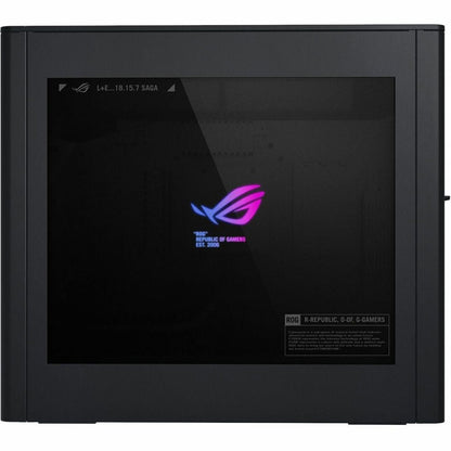 Asus ROG G22CH-DB779 Gaming Desktop Computer - Intel Core i7 13th Gen i7-13700KF Hexadeca-core (16 Core) 3.40 GHz - 32 GB RAM DDR5 SDRAM - 1 TB M.2 PCI Express NVMe 4.0 SSD - Small Form Factor - Extreme Dark Gray