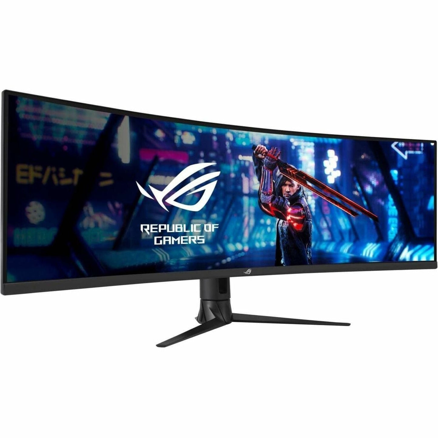 Asus ROG Strix XG49WCR 49" Dual Quad HD (DQHD) Curved Screen Gaming LED Monitor - 32:9