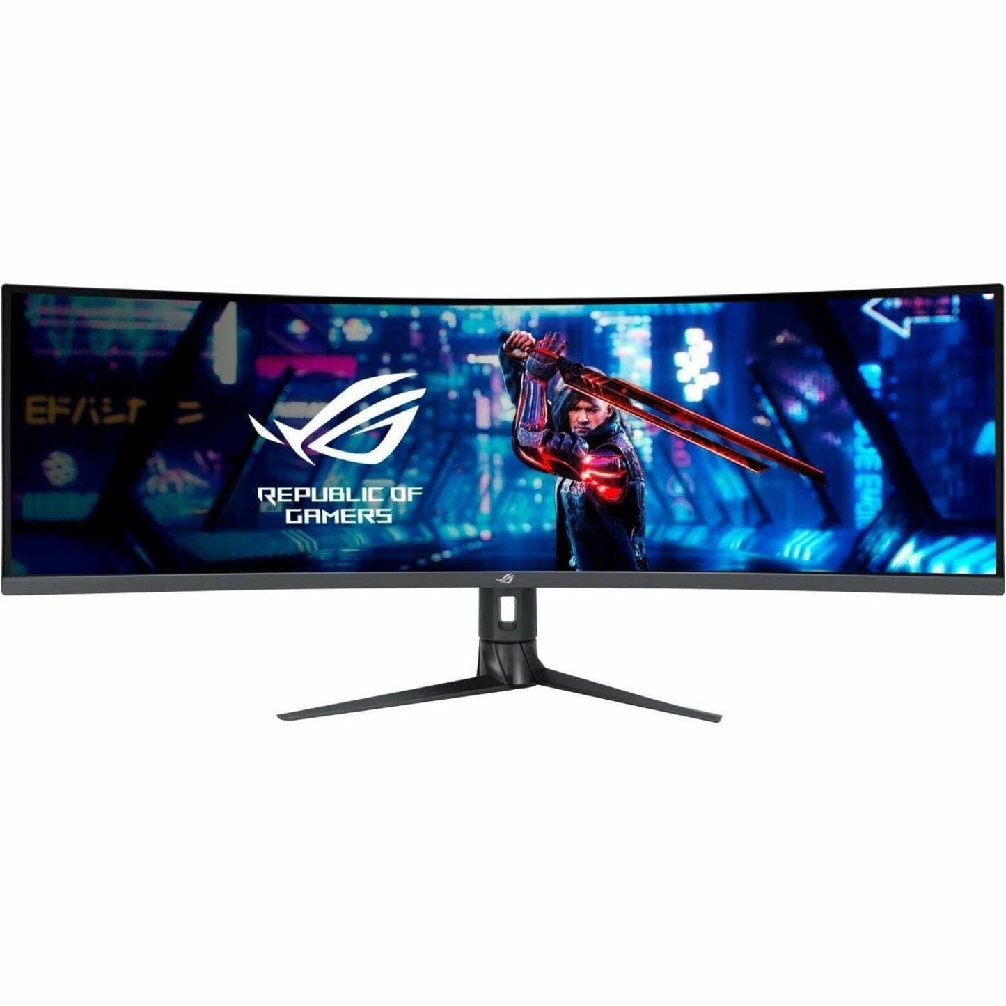 Asus ROG Strix XG49WCR 49" Dual Quad HD (DQHD) Curved Screen Gaming LED Monitor - 32:9