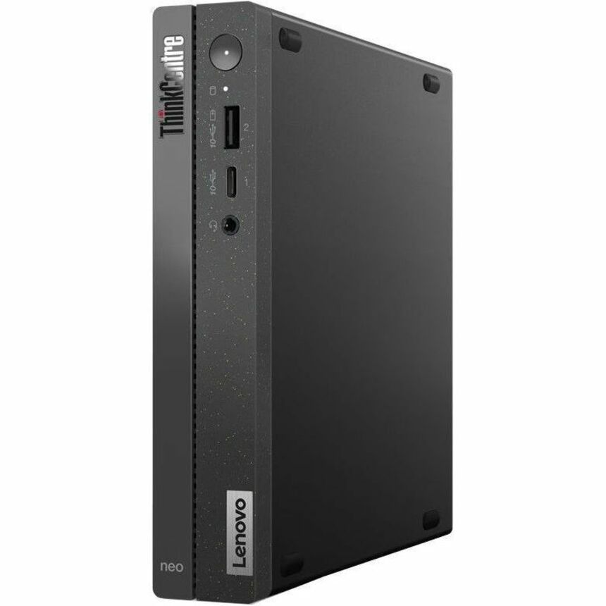 Lenovo ThinkCentre neo 50q Gen 4 12LN000BUS Desktop Computer - Intel Core i5 13th Gen i5-13420H Octa-core (8 Core) - 16 GB RAM DDR4 SDRAM - 256 GB M.2 PCI Express NVMe 4.0 x4 SSD - Tiny - Black