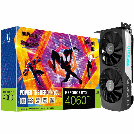 Zotac NVIDIA GeForce RTX 4060 Ti Graphic Card - 8 GB GDDR6