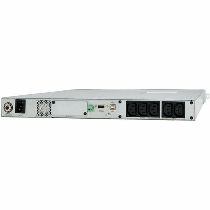 Tripp Lite SmartOnline 1500VA 1440W 208/230V Double-Conversion UPS - 5 Outlets Network Card Option LCD USB DB9 1U Rack