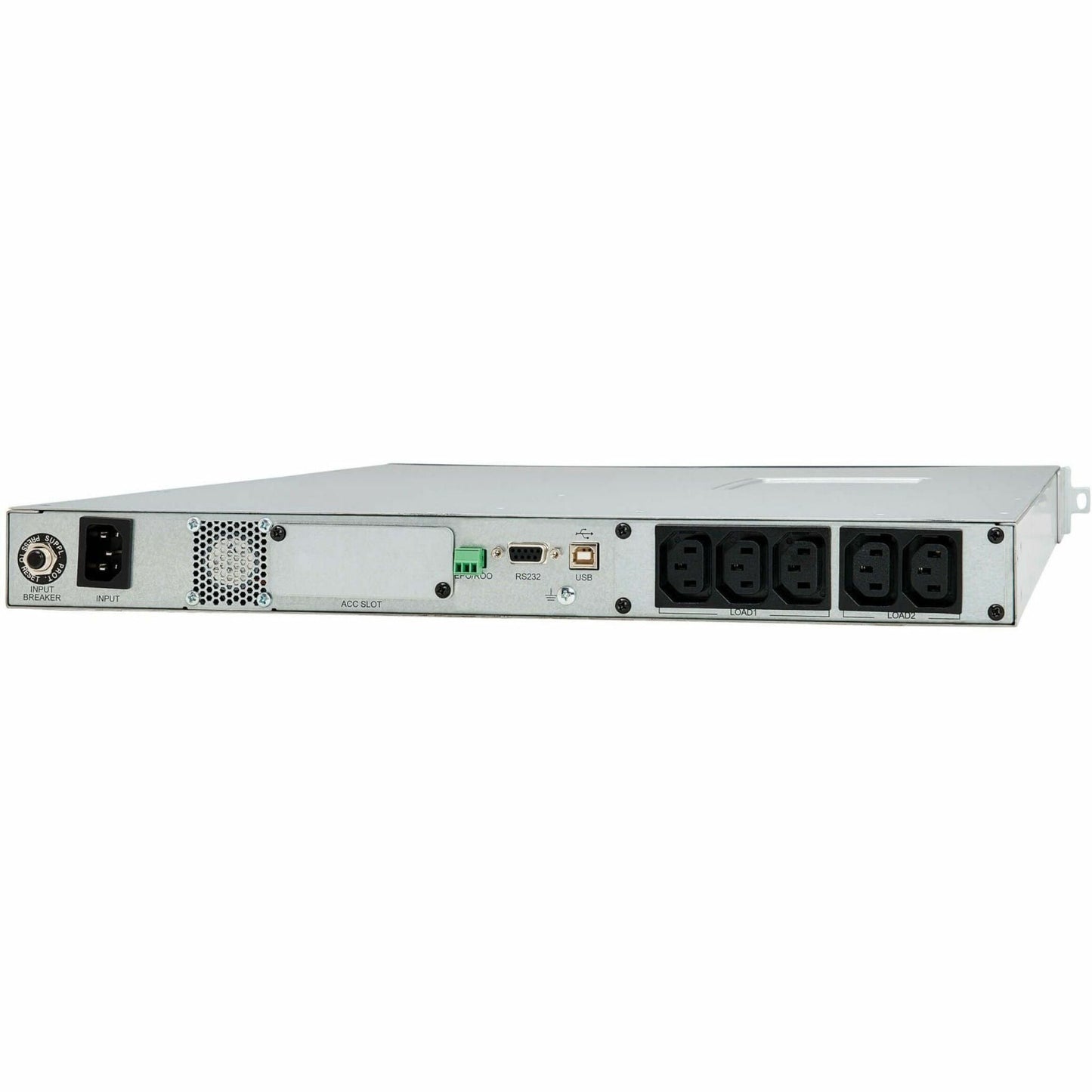 Tripp Lite SmartOnline 2000VA 1600W 208/230V Double-Conversion UPS - 5 Outlets Network Card Option LCD USB DB9 1U Rack