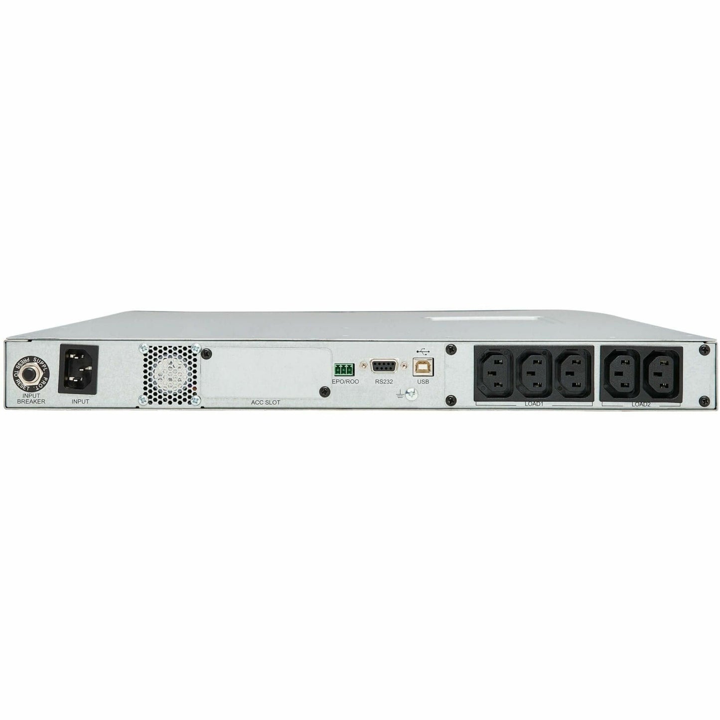 Tripp Lite SmartOnline 2000VA 1600W 208/230V Double-Conversion UPS - 5 Outlets Network Card Option LCD USB DB9 1U Rack