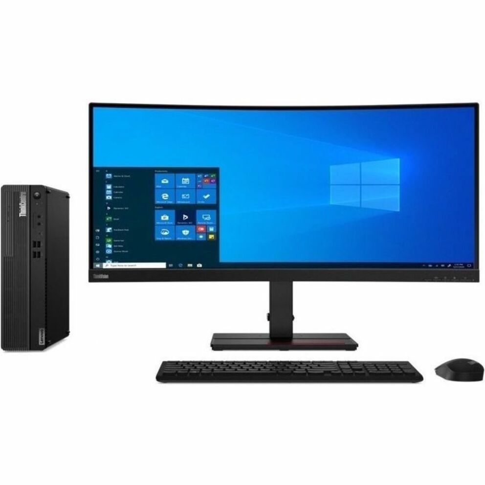 Lenovo ThinkCentre M75s Gen 2 11JB0037US Desktop Computer - AMD Ryzen 3 PRO 4350G Quad-core (4 Core) 3.80 GHz - 8 GB RAM DDR4 SDRAM M.2 PCI Express NVMe 3.0 x2 SSD - Small Form Factor - Black