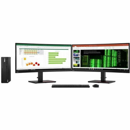 Lenovo ThinkCentre M75s Gen 2 11JB0037US Desktop Computer - AMD Ryzen 3 PRO 4350G Quad-core (4 Core) 3.80 GHz - 8 GB RAM DDR4 SDRAM M.2 PCI Express NVMe 3.0 x2 SSD - Small Form Factor - Black