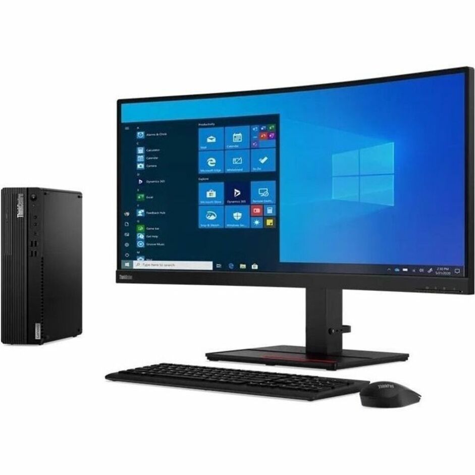 Lenovo ThinkCentre M75s Gen 2 11JB0036US Desktop Computer - AMD Ryzen 5 PRO 4650G Hexa-core (6 Core) 3.70 GHz - 8 GB RAM DDR4 SDRAM M.2 PCI Express NVMe x4 SSD - Small Form Factor - Black