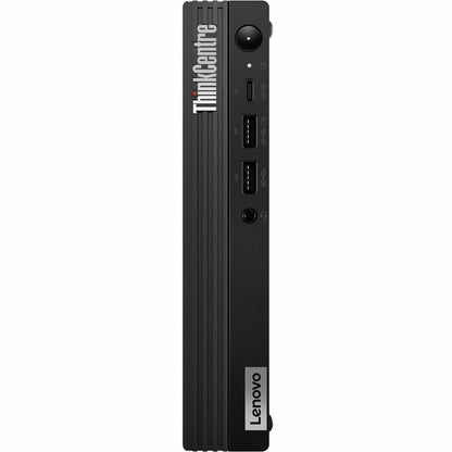 Lenovo ThinkCentre M90q Gen 3 11U50068US Desktop Computer - Intel Core i5 12th Gen i5-12500 Hexa-core (6 Core) 3 GHz - 8 GB RAM DDR5 SDRAM M.2 PCI Express NVMe 4.0 x4 SSD - Tiny - Black