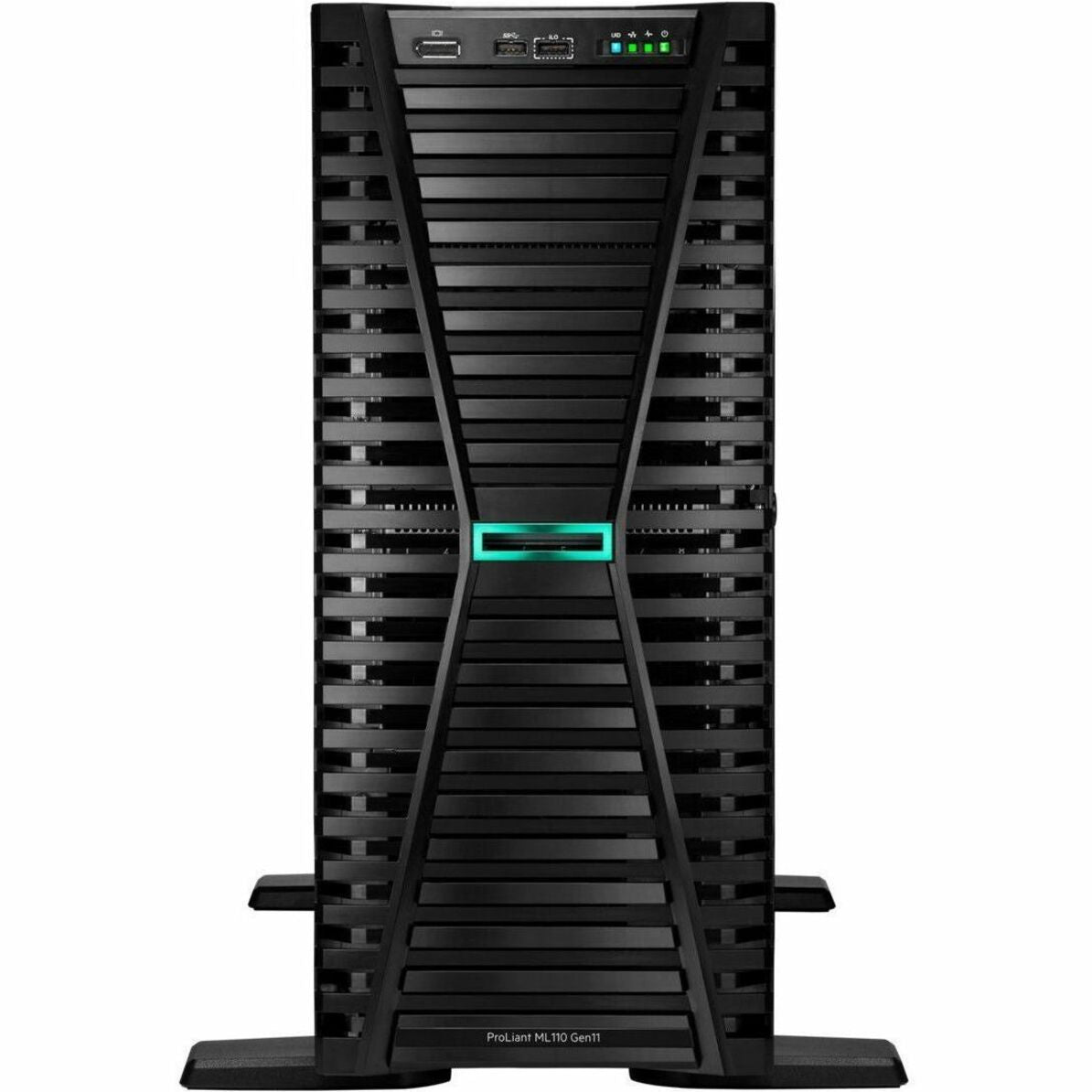 HPE ProLiant ML110 G11 4.5U Tower Server - 1 x Intel Xeon Bronze 3408U 1.80 GHz - 16 GB RAM - Serial ATA Serial Attached SCSI (SAS) Controller